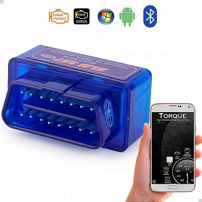 Scanner Automotivo OBD2 Bluetooth ELM327 Diagnóstico Carro