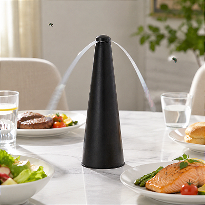 ESPANTA MOSCAS AUTOMÁTICO GIRATÓRIO DE MESA