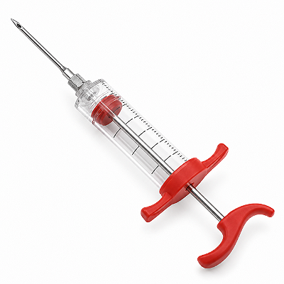 Seringa Injetora De Tempero 30ml Para Carnes Churrasco