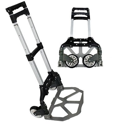 Carrinho de Transporte Carga Multiuso Plataforma Dobrável 75/80Kg Lorben