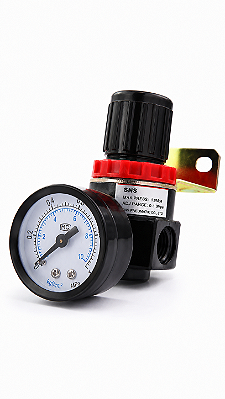 Regulador de Pressão Lorben para Compressor Com Manômetro 1/4 AR2000