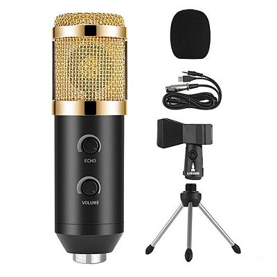 Microfone Condensador Lorben BM100FX Cardioide USB Estúdio Gravação