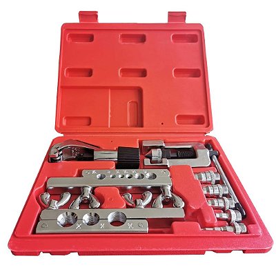 Kit Flangeador 1/8 x 3/4 Lorben com Alargador de Tubos de Cobre e Plástico