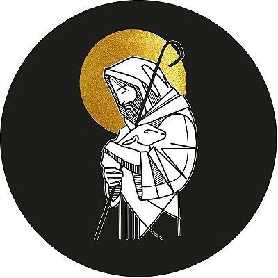 Capa de Estepe Personalizada para Ecosport Crossfox Religioso Jesus Bom Pastor