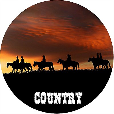 Capa de Estepe Personalizada para Ecosport Crossfox Country Cowboy