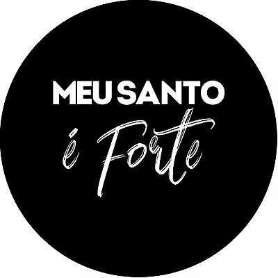 Capa de Estepe Personalizada para Ecosport Crossfox Aircross Meu Santo é Forte