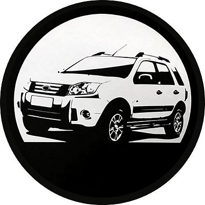 Capa Personalizada para Estepe Especial Ecosport Estampa Pratique Ecosport