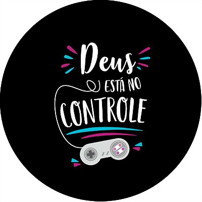 Capa de Estepe Personalizada para Ecosport Crossfox Aircross Religioso Deus está no Controle
