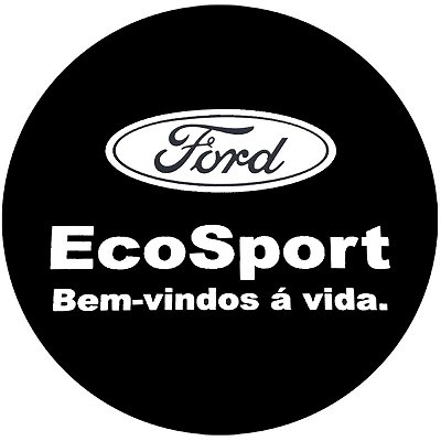 Capa Personalizada para Estepe Especial Ecosport Estampa Bem-vindos à Vida 2