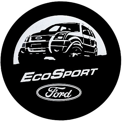 Capa Personalizada para Estepe Especial Ecosport Estampa Bem-vindos à Vida