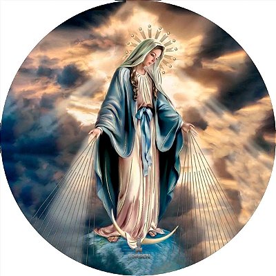 Capa de Estepe Personalizada para Ecosport Crossfox Aircross Religioso Nossa Senhora dos Milagres