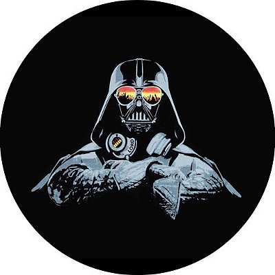 Capa de Estepe Personalizada Lorben para Ecosport Crossfox Aircross Darth Vader