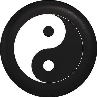 Capa Personalizada para Estepe Ecosport Crossfox Estampa Yin Yang