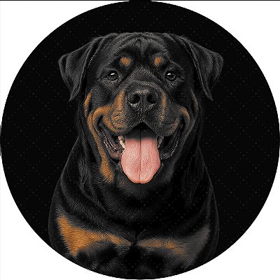 Capa Personalizada para Estepe Ecosport Crossfox Rottweiler 1