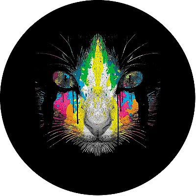 Capa Personalizada para Estepe Ecosport Crossfox Felino Gato