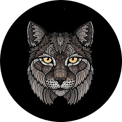 Capa Personalizada para Estepe Ecosport Crossfox Lince Felino