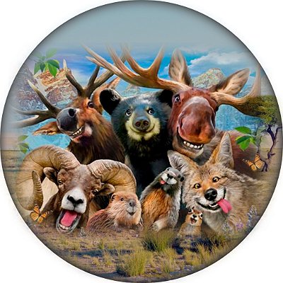 Capa Personalizada para Estepe Ecosport Crossfox Selfie Animal