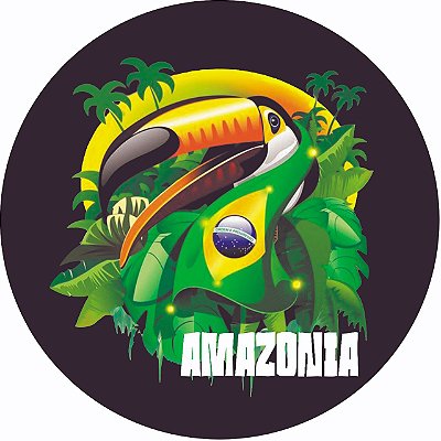 Capa de Estepe Personalizada para Ecosport Crossfox Amazônia