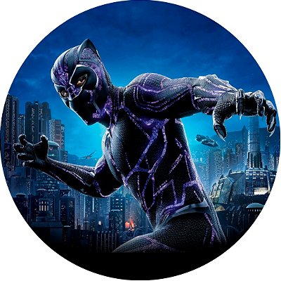Capa Personalizada para Estepe Ecosport Crossfox Pantera Negra Marvel 9