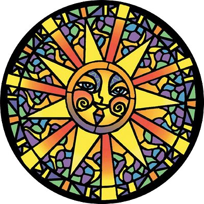 Capa Personalizada para Estepe Ecosport Crossfox Mosaico Sol