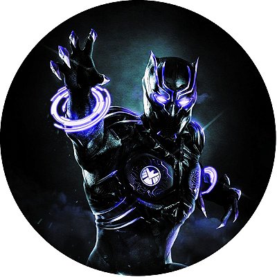 Capa Personalizada para Estepe Ecosport Crossfox Pantera Negra Marvel 6