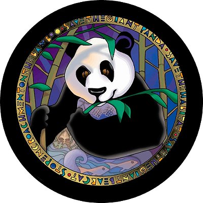 Capa Personalizada para Estepe Ecosport Crossfox Panda