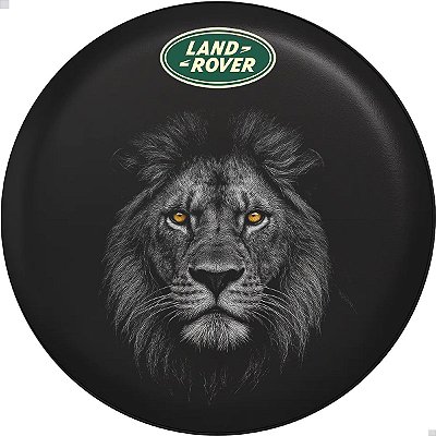 Capa Personalizada para Estepe Pneu Exclusiva Land Rover Defender Leão
