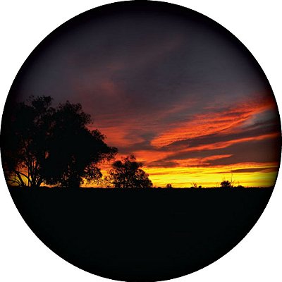 Capa de Estepe Personalizada para Ecosport Crossfox Estampa Por do Sol