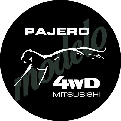 Capa de Estepe Personalizada Lorben Pneu aro 17 Exclusiva para Pajero TR4 4WD
