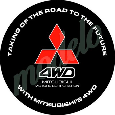 Capa de Estepe Personalizada Lorben Pneu aro 17 Exclusiva para Pajero TR4 4WD