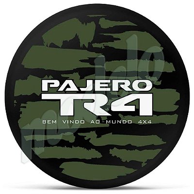Capa de Estepe Personalizada Lorben Pneu aro 17 Exclusiva para Pajero TR4 4WD
