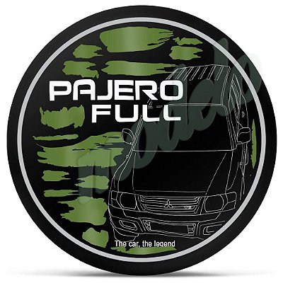Capa de Estepe Personalizada Pneu aro 17 Exclusiva para Pajero Full