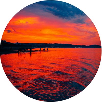 Capa Personalizada para Estepe Ecosport Crossfox Por do Sol