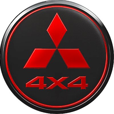 Capa de Estepe Personalizada Pneu aro 17 Exclusiva para Pajero TR4