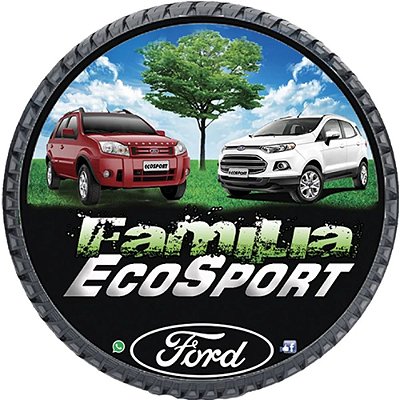 Capa Personalizada para Estepe Ecosport Estampa Família Ecosport