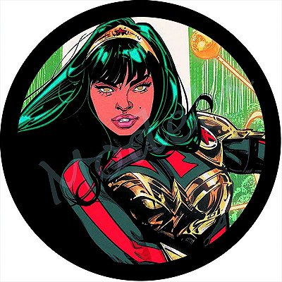 Capa Personalizada para Estepe Ecosport Crossfox Estampa Nova Mulher Maravilha 1