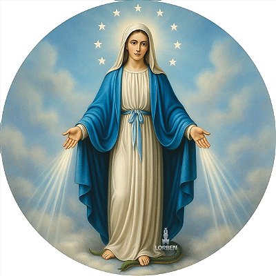 Capa de Estepe Personalizada para Ecosport Crossfox Religioso Nossa Senhora das Graças