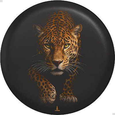 Capa Personalizada para Estepe Ecosport Crossfox Estampa Leopardo