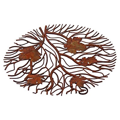 Fruteira de Metal Oxidado 60cm (S)