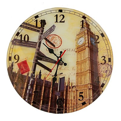 Relógio Londres Cartão Postal (S)