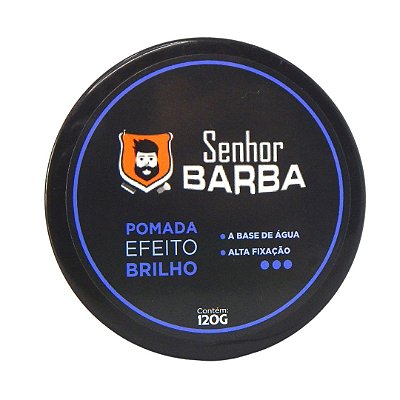 Pomada Efeito Seco de Alta Fixa o Senhor Barba Senhor Barba