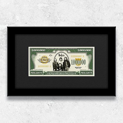 Quadro One Million in Gold The Beatles II