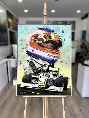 Rubens Barrichello Brawn 2009 - Limited Edition