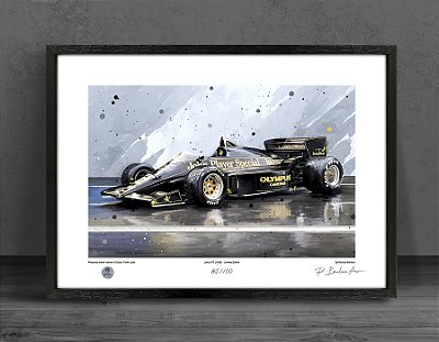 Lotus 97T - GP Estoril, Portugal (1985) - Edição Limitada