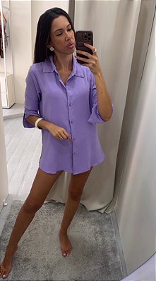 Chemise Longuete Lilás