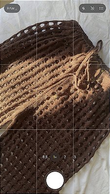 Calça Saída Tricot Marrom