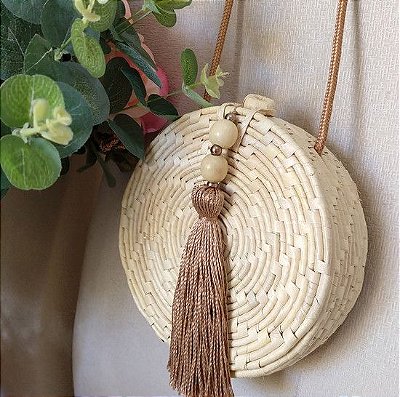 Bolsa de Palha Redonda - Circle Bag