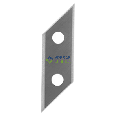 Pastilha 45 graus 27x11mm