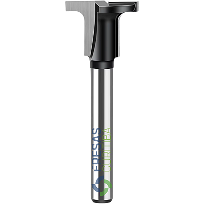 Fresa para dobra redonda em ACM e MDF