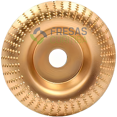 Disco de desbaste curvo tipo Grosa 100mm para madeira